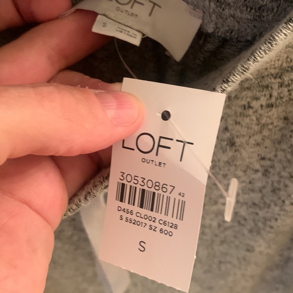 Loft Outlet Grey Loungewear Set - Size Small - Picture 4 of 5